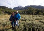 Ann and Mark in full pose! : Ushuaia Trekking Tour
