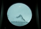 View through our port hole. : Fram