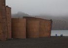 Storage/cooking tanks at Whaler&#39;s Bay. : Whalers Bay