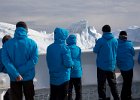 More blue Hurtigruten coats. : Fram