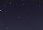 Star trails above Corbar Cross