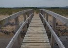 Oxwich salt marsh bridge.