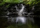 Un-named falls on the Afon Hepste.